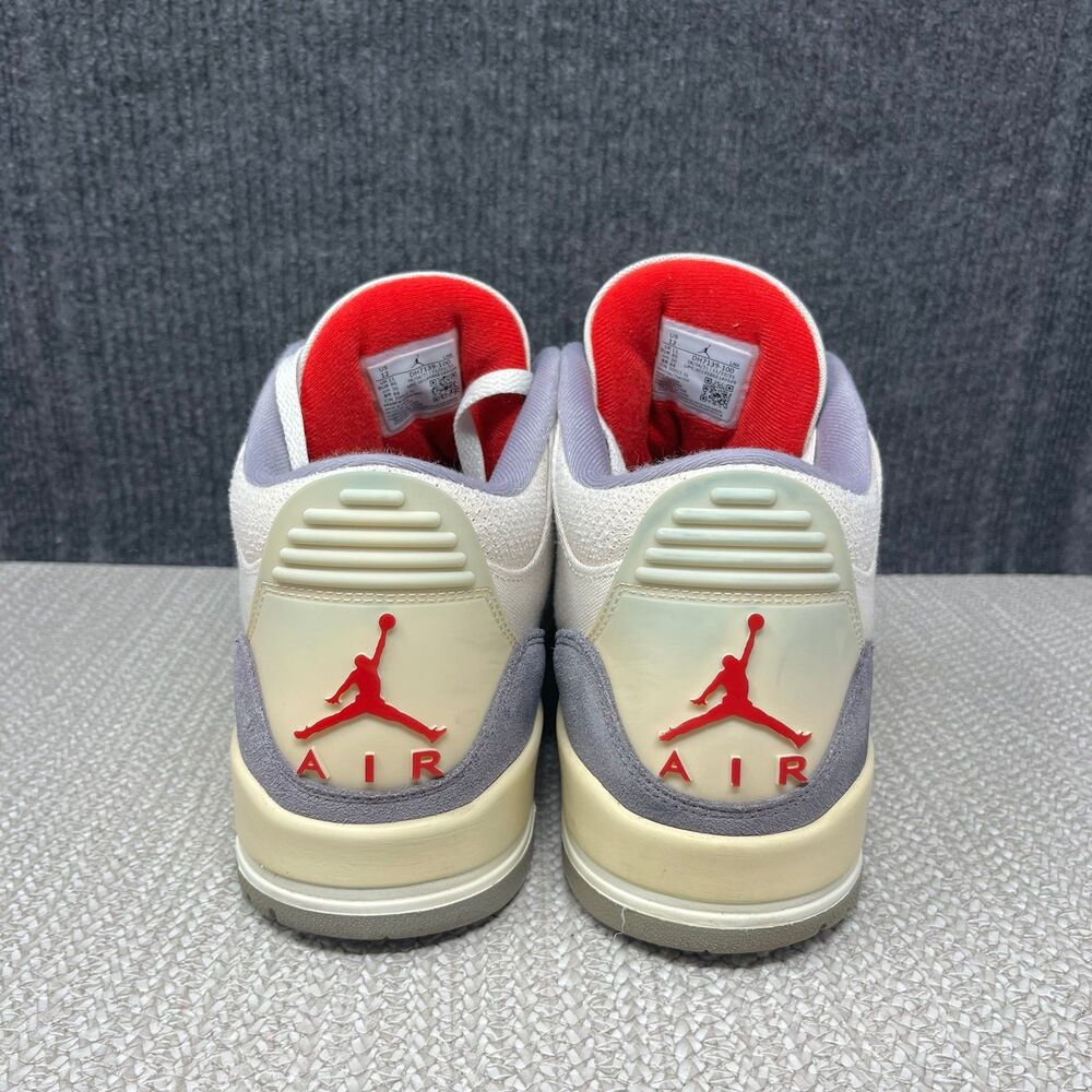 Nike Air Jordan 3 Retro SE Muslin 2022 Men’s Size 12 DH7139-100 - Picture 4 of 8
